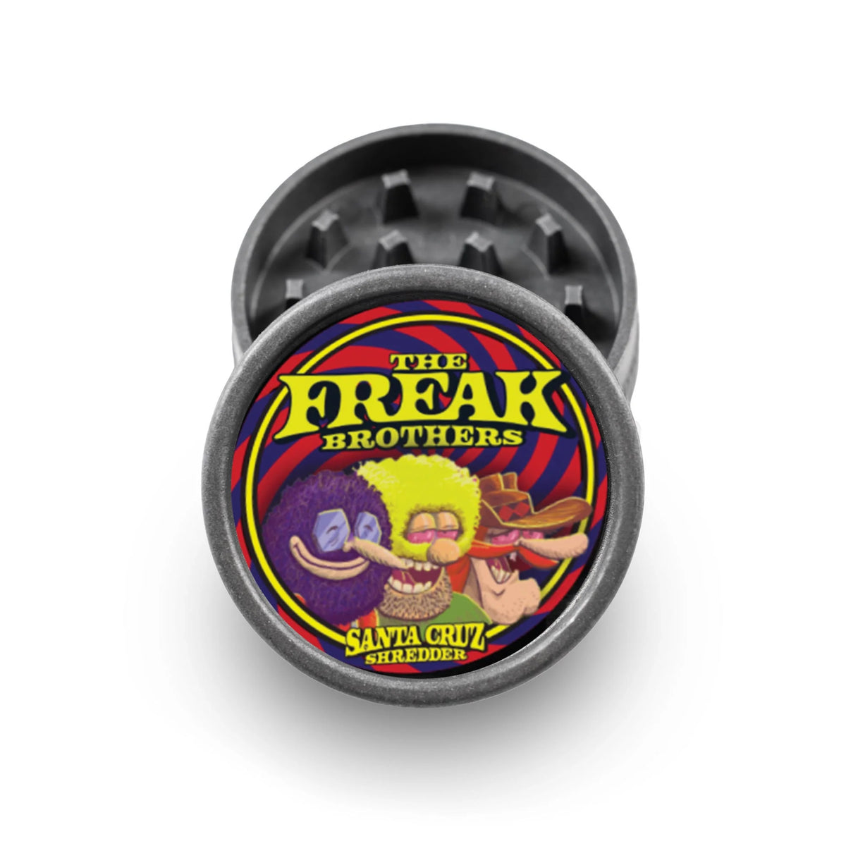 Hemp 2 Piece Grinder - Freak Brothers Logo