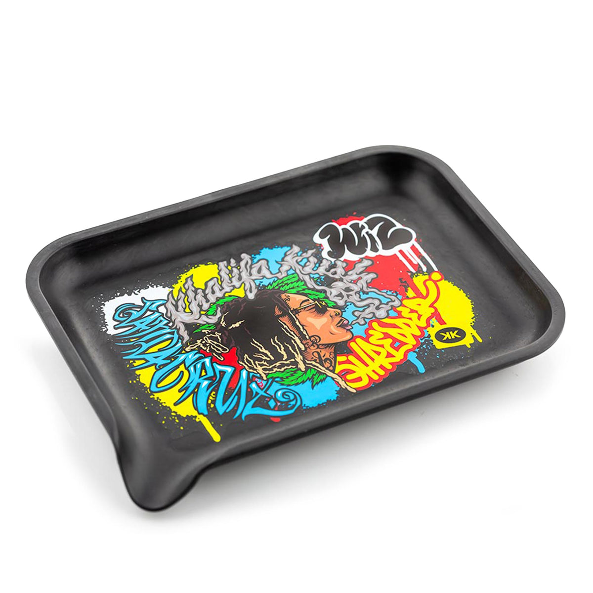 Hemp Rolling Tray Small  - Wiz KK Logo