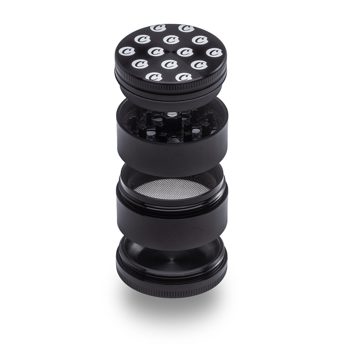 Aluminum 4 Piece Medium Cookies C BITE Grinders
