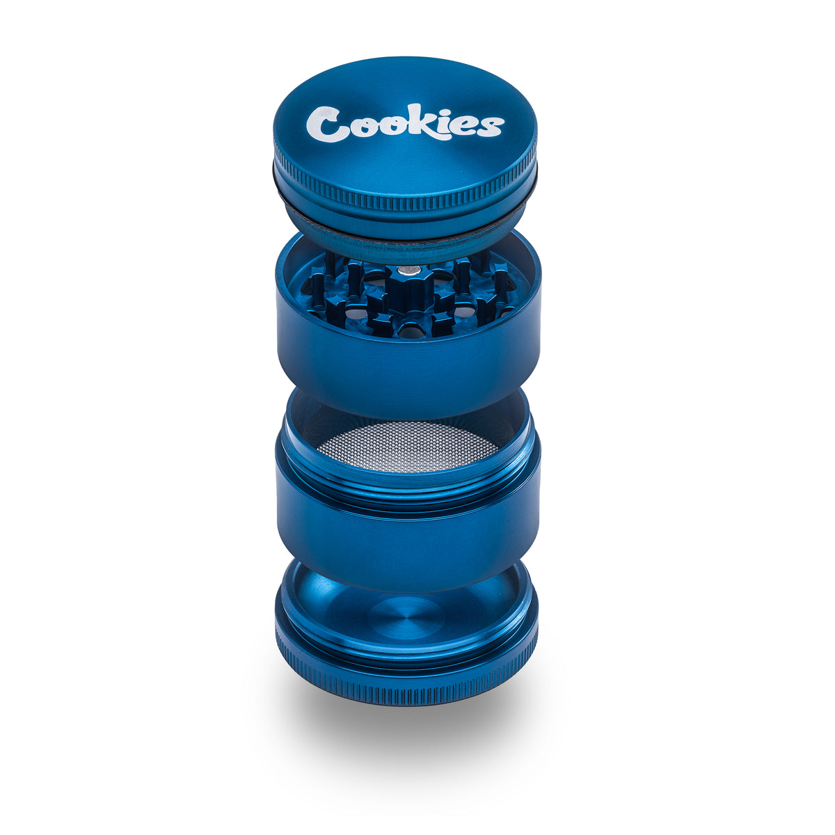 Aluminum 4 Piece Medium Cookies Grinders