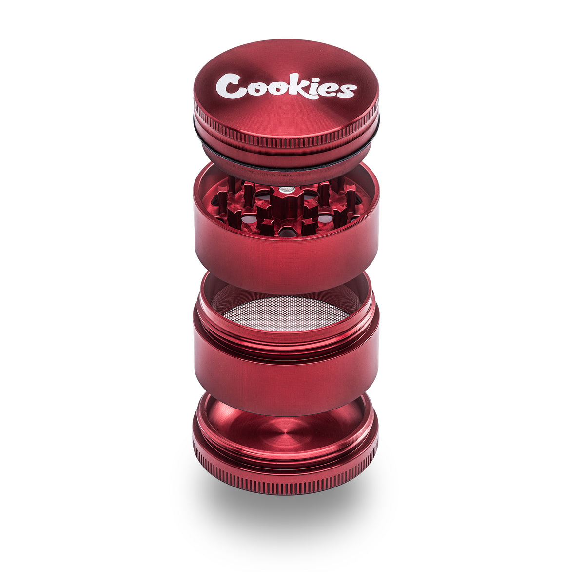 Aluminum 4 Piece Medium Cookies Grinders