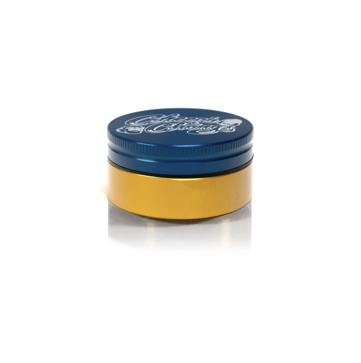Cheech and Chongs Aluminum 2 Piece Medium Grinder