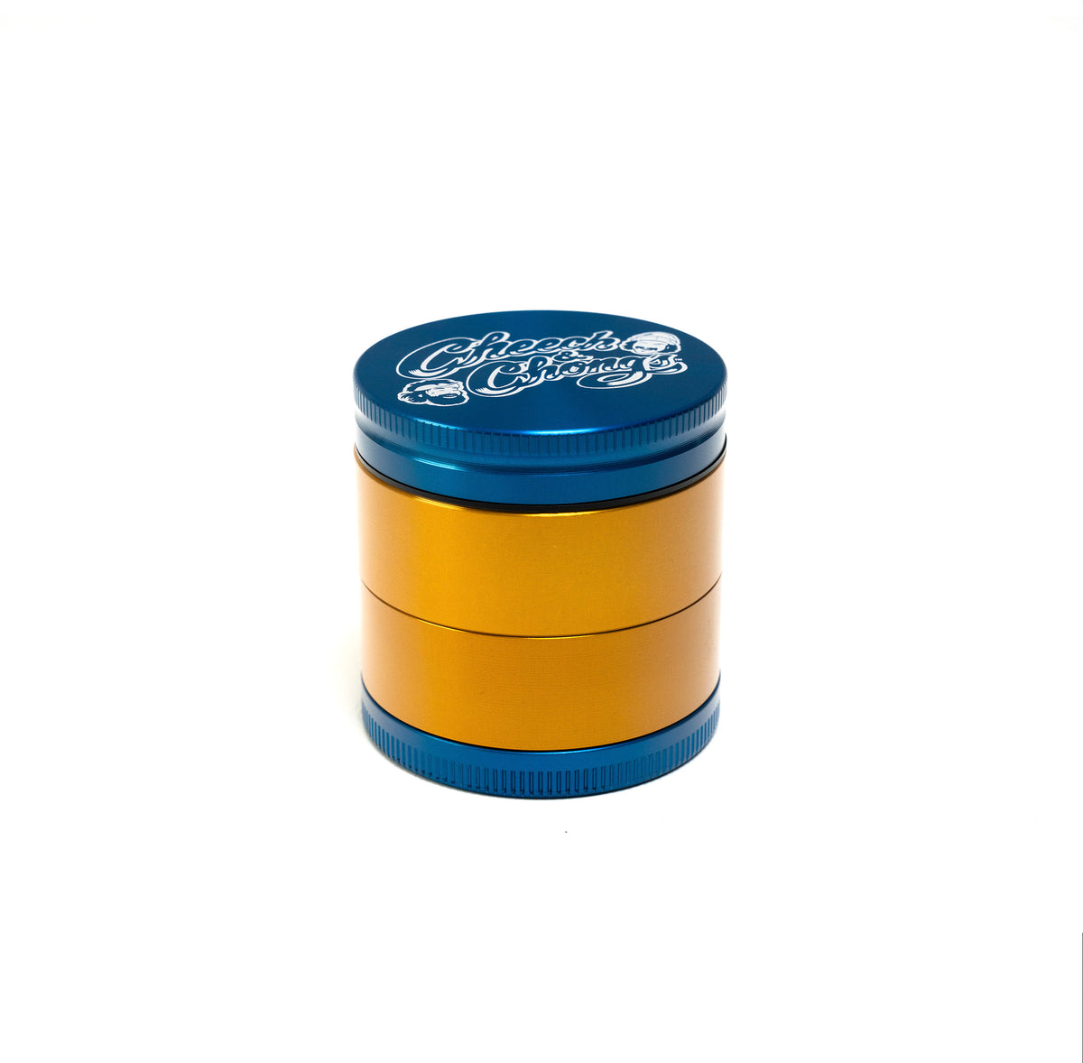Cheech and Chongs Aluminum 4 Piece Medium Grinders