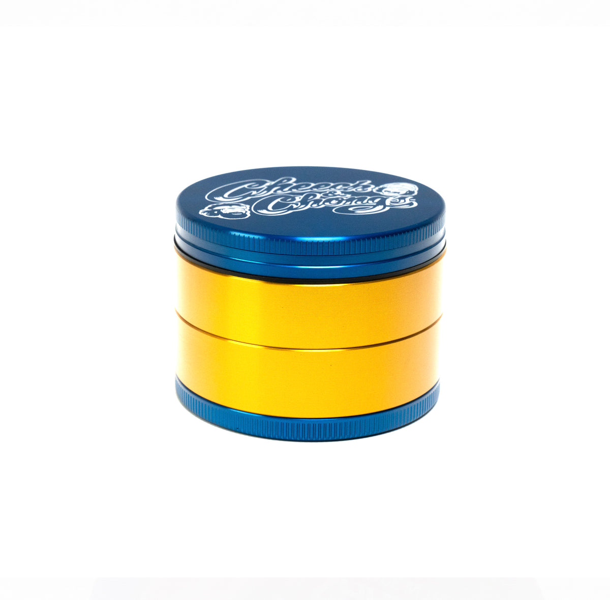 Cheech and Chong's Aluminum 4 Piece Large Grinders