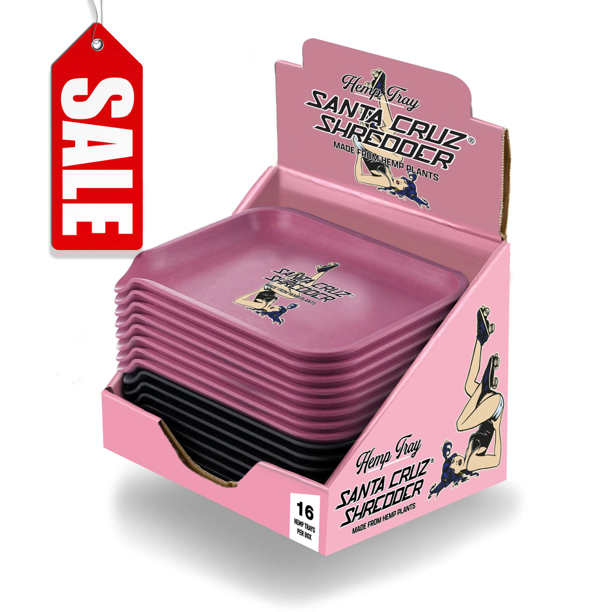 Hemp Rolling Tray Small -Roller Girl