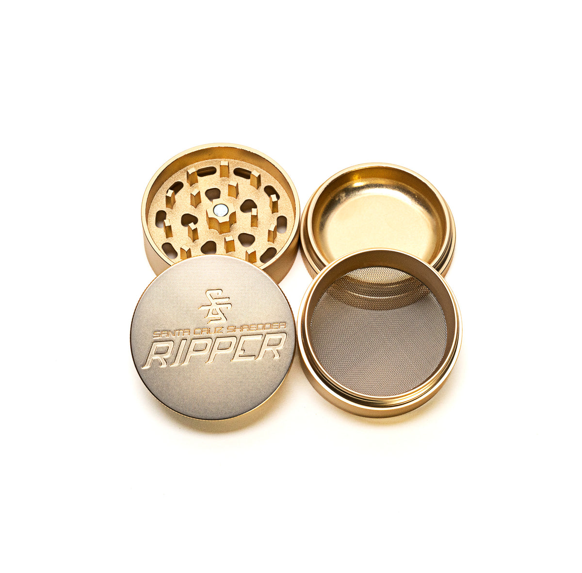 Ripper 4 Piece Medium  Grinders