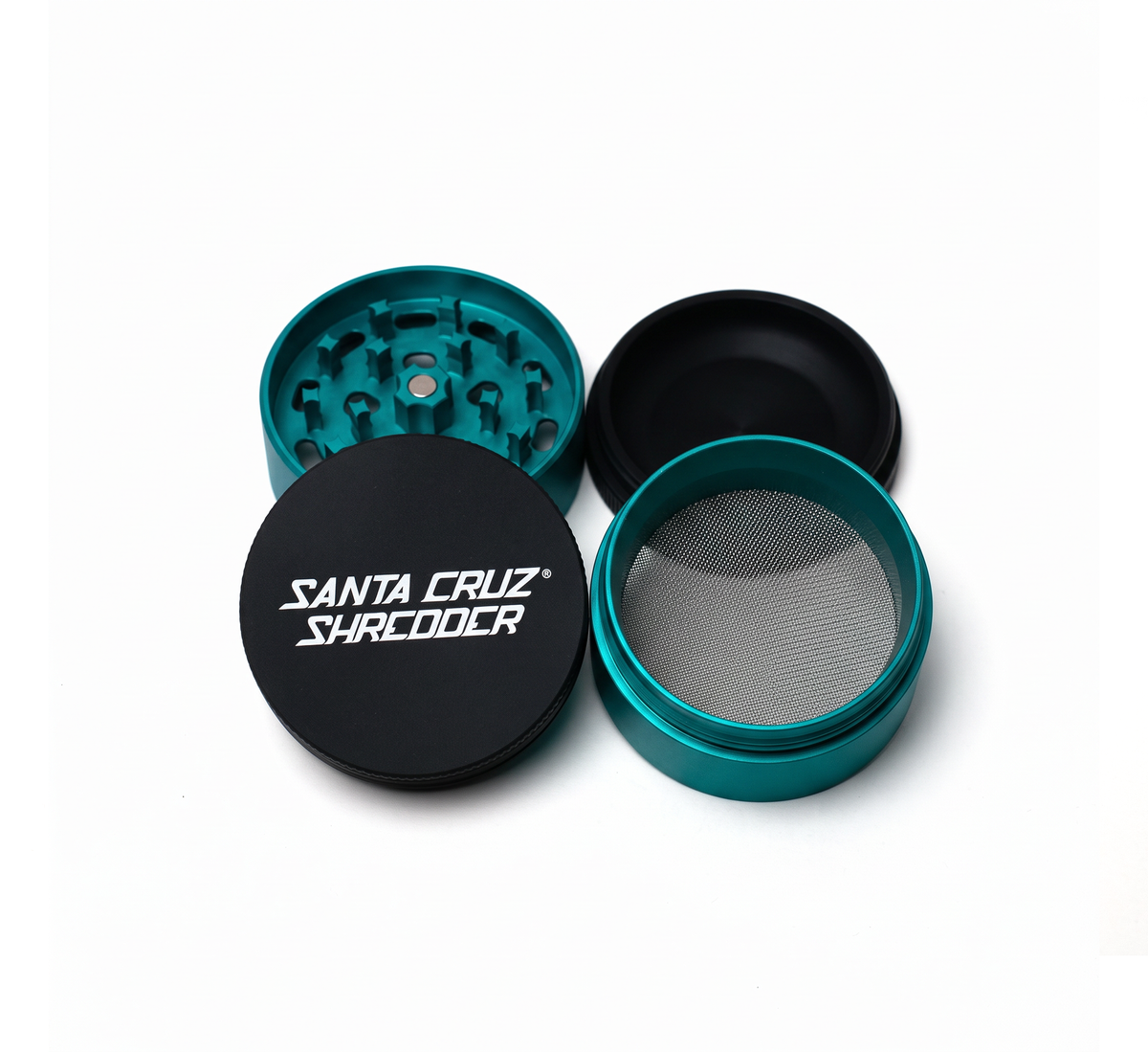 Aluminum 4 Piece SPLIT-SERIES Medium Herb Grinders
