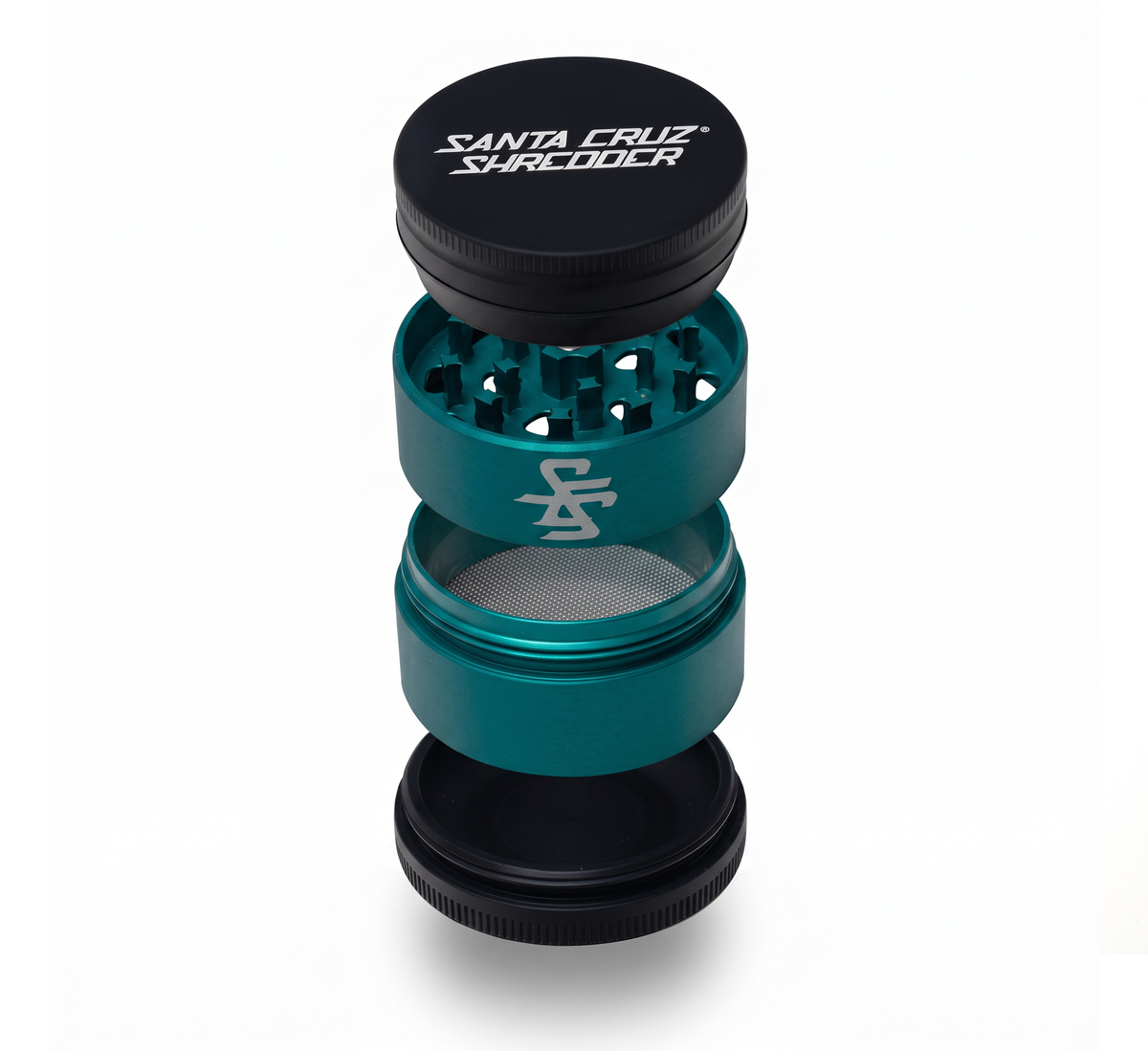 Aluminum 4 Piece SPLIT-SERIES Medium Herb Grinders
