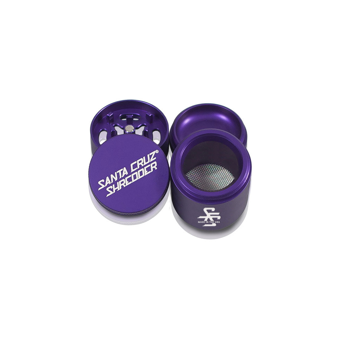 Aluminum 4 Piece Small Traveller grinders