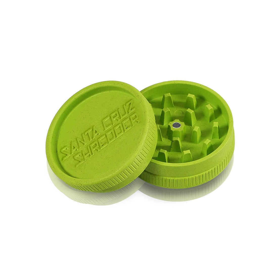 Hemp 2 Piece Grinder with Rare Earth Magnet
