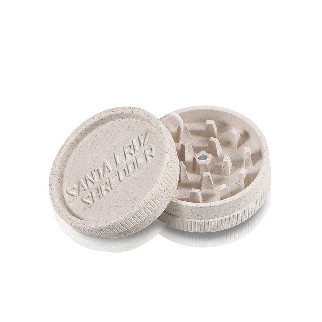 Hemp 2 Piece Grinder with Rare Earth Magnet