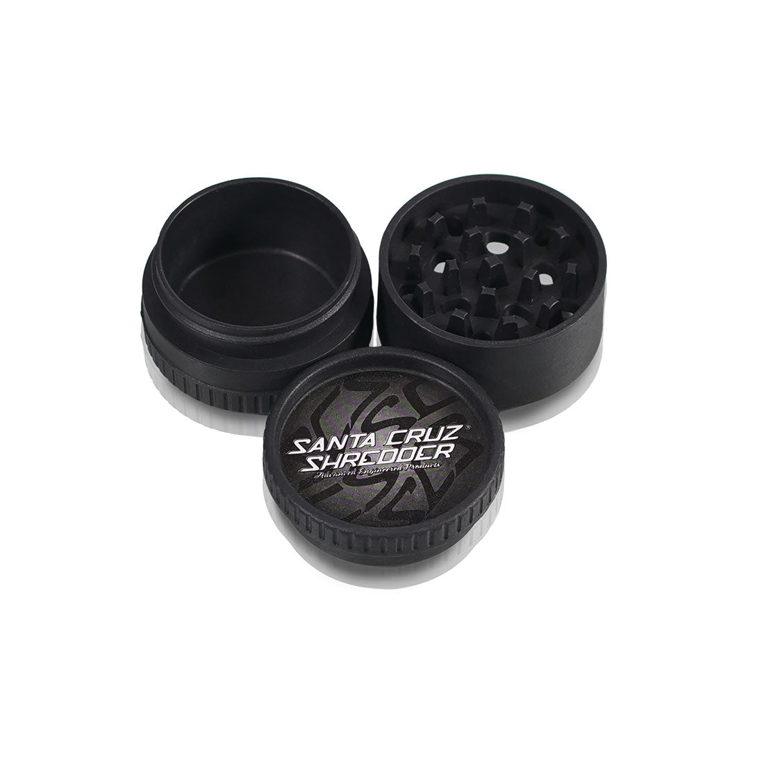Hemp 3 Piece Grinder - SCS Logo