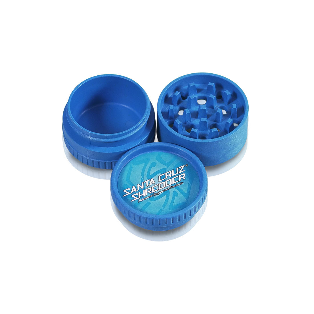 Hemp 3 Piece Grinder - SCS Logo