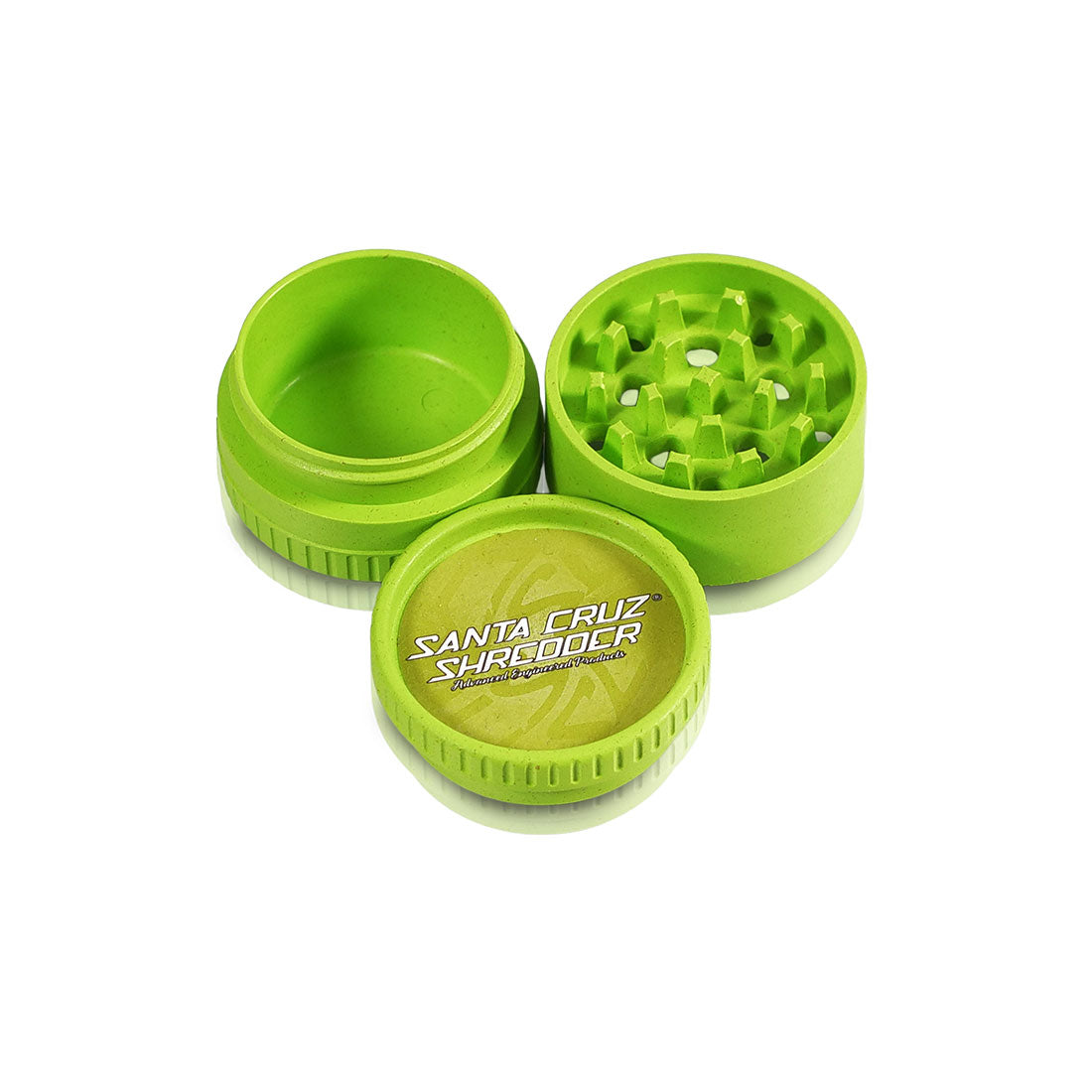 Hemp 3 Piece Grinder - SCS Logo