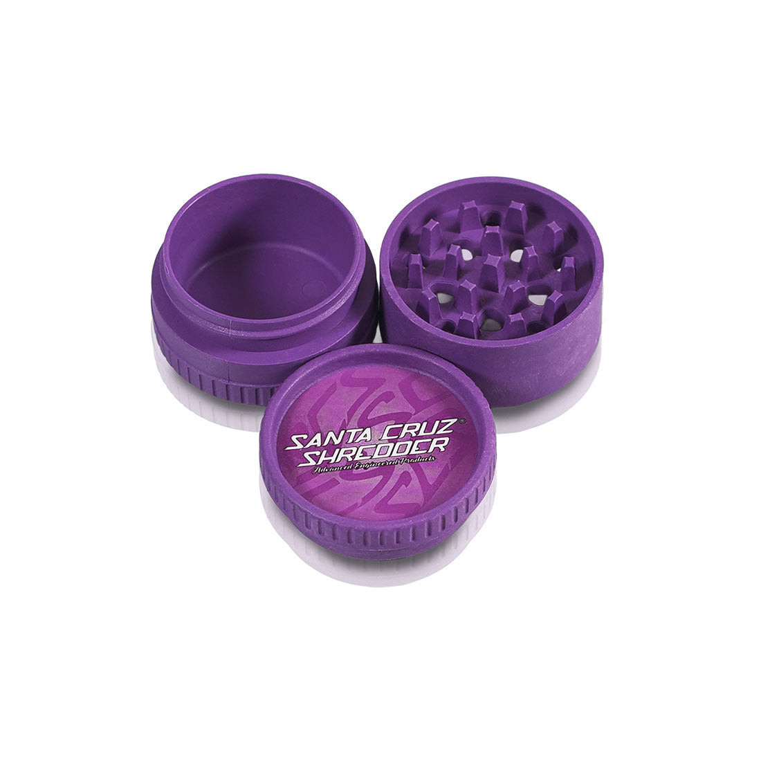 Hemp 3 Piece Grinder - SCS Logo