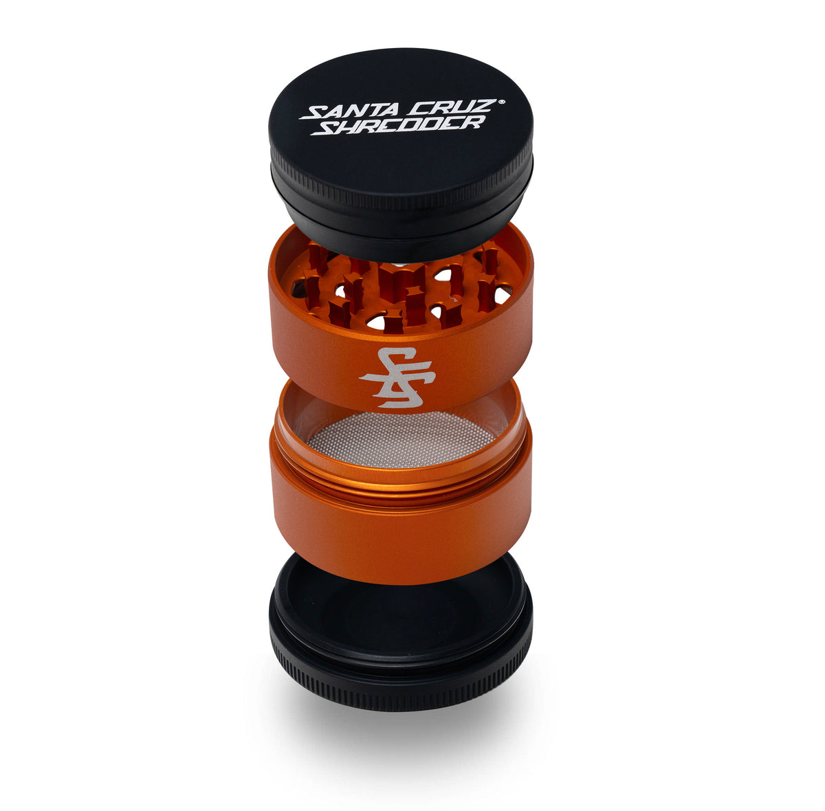 Aluminum 4 Piece SPLIT-SERIES Medium Herb Grinders