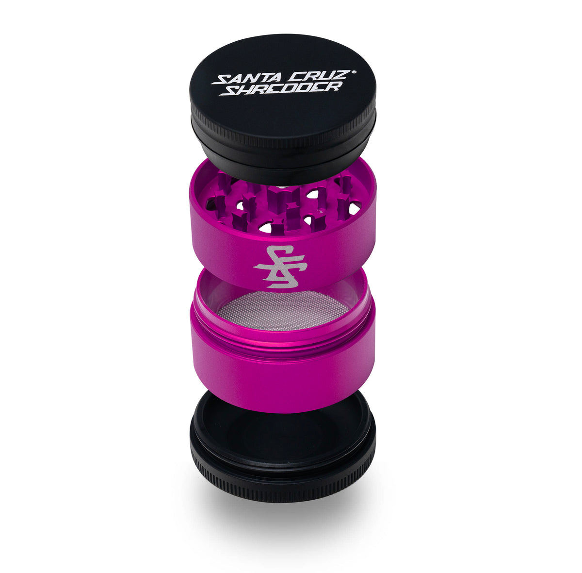 Aluminum 4 Piece SPLIT-SERIES Medium Herb Grinders