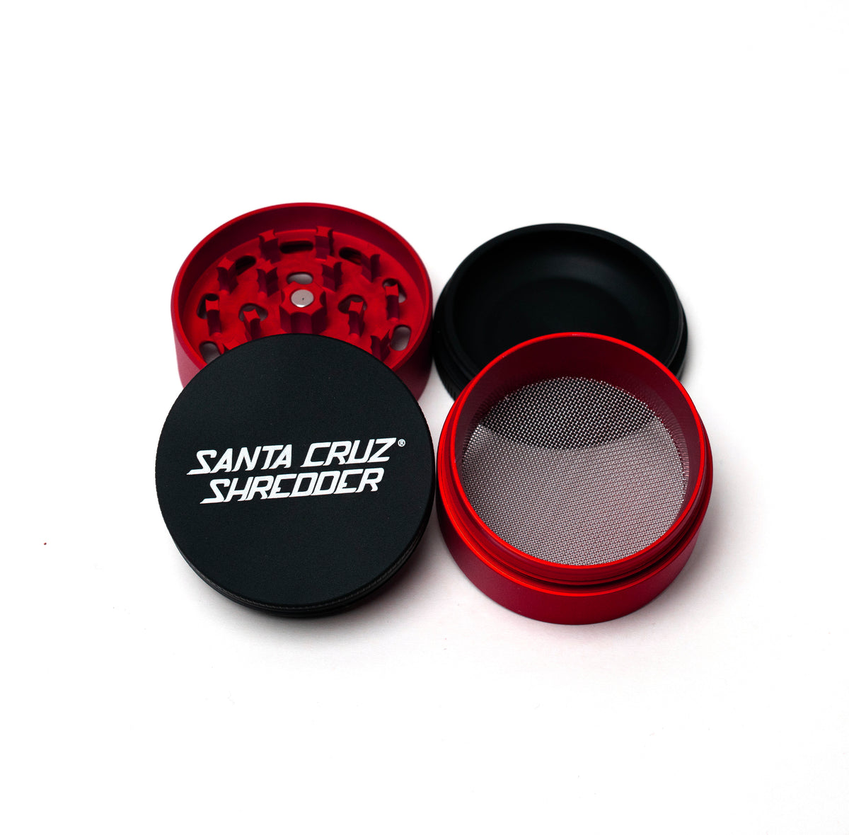 Aluminum 4 Piece SPLIT-SERIES Medium Herb Grinders