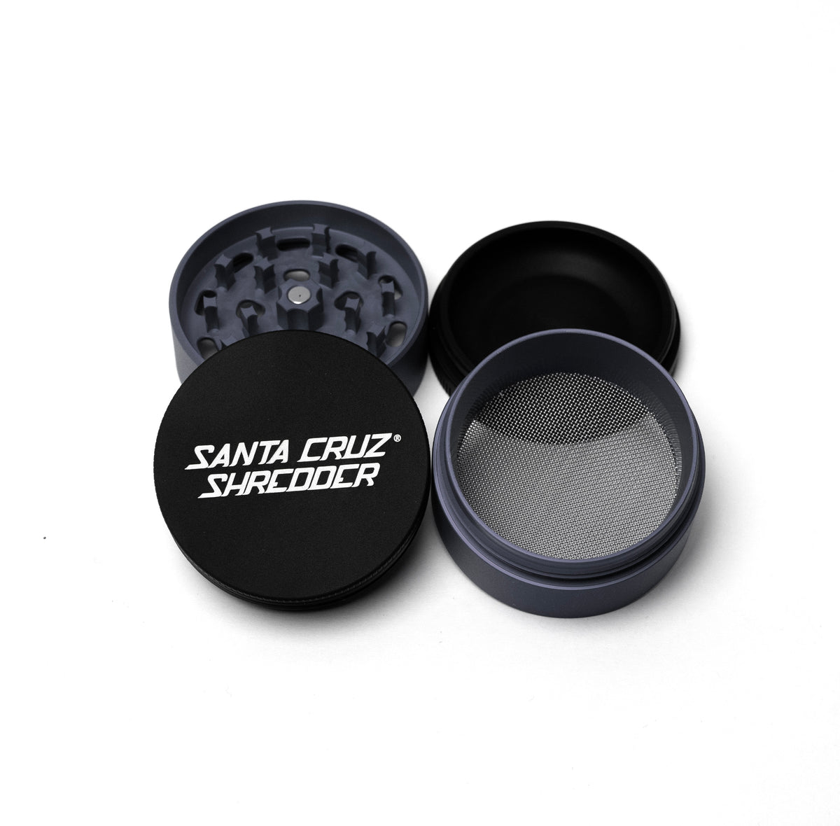 Aluminum 4 Piece SPLIT-SERIES Medium Herb Grinders