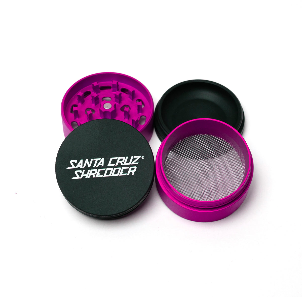 Aluminum 4 Piece SPLIT-SERIES Medium Herb Grinders