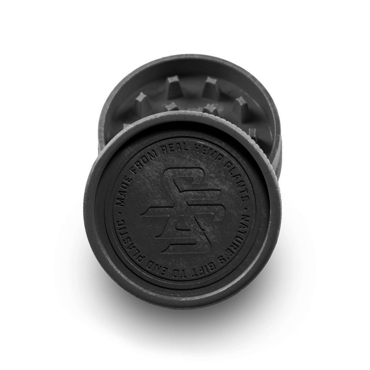 Hemp 2 Piece Grinder with Rare Earth Magnet