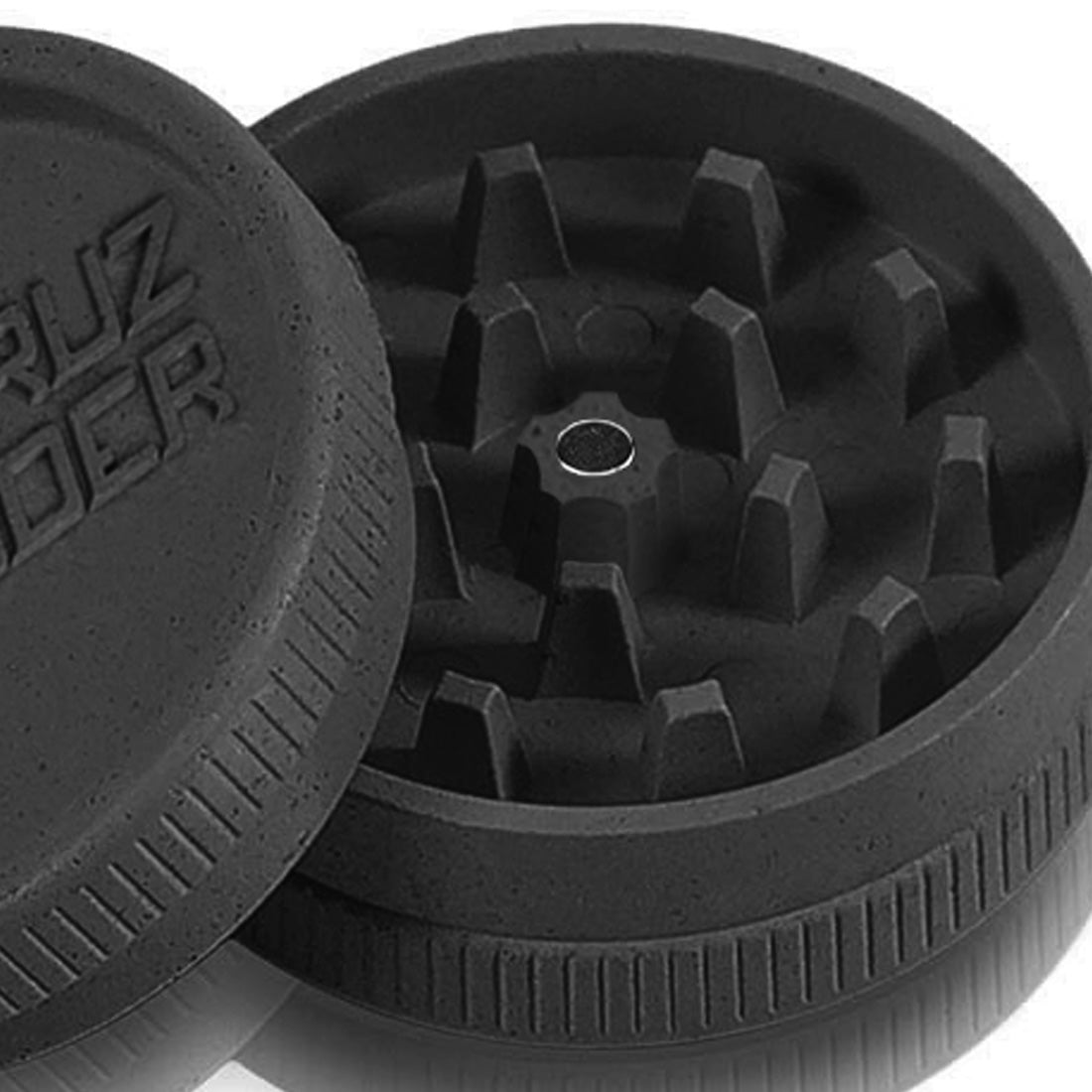 Hemp 2 Piece Grinder with Rare Earth Magnet