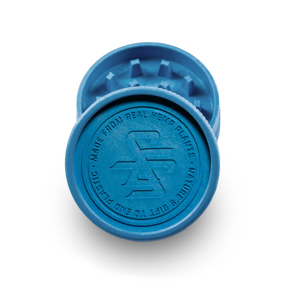 Hemp 2 Piece Grinder with Rare Earth Magnet