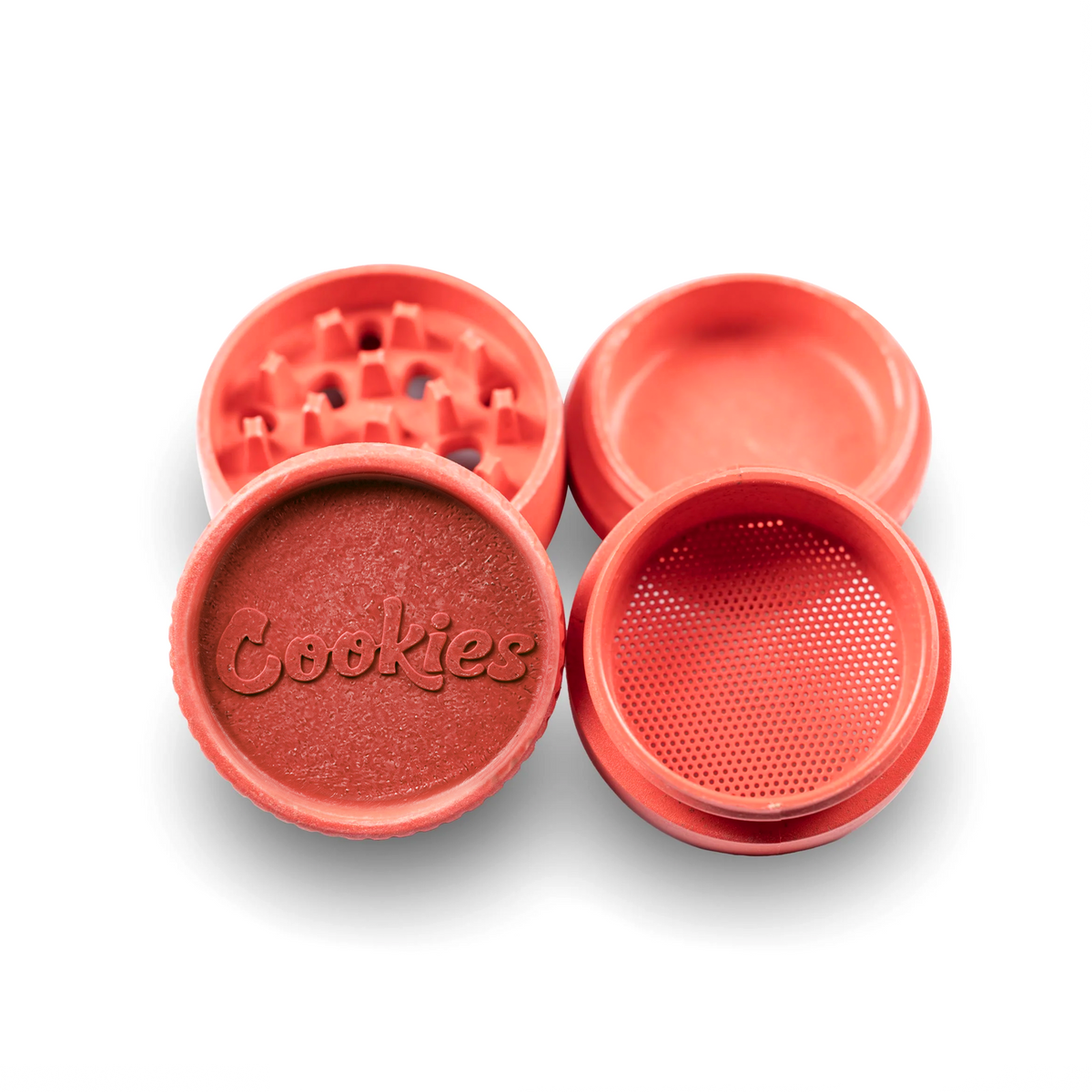Hemp 4 Piece Grinder - Cookies x SCS