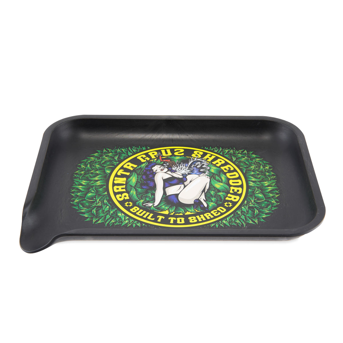 Hemp Rolling Tray Small - Born to Shred Logo